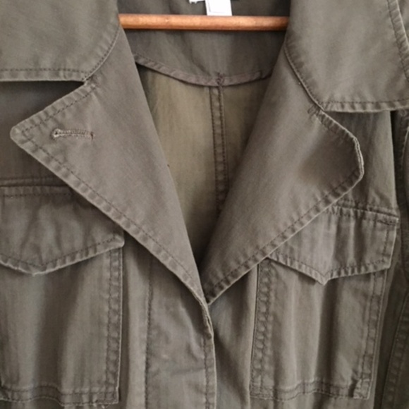 J. Crew Olive Green Anorak / Utility Jacket - Picture 6 of 7